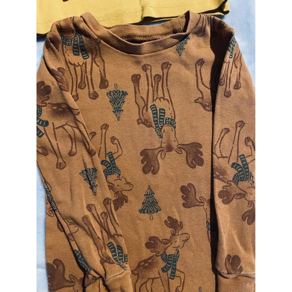Toddler Boys 2T 3T Long Sleeve Graphic Tee Lot Carters Paw Patrol School Moose